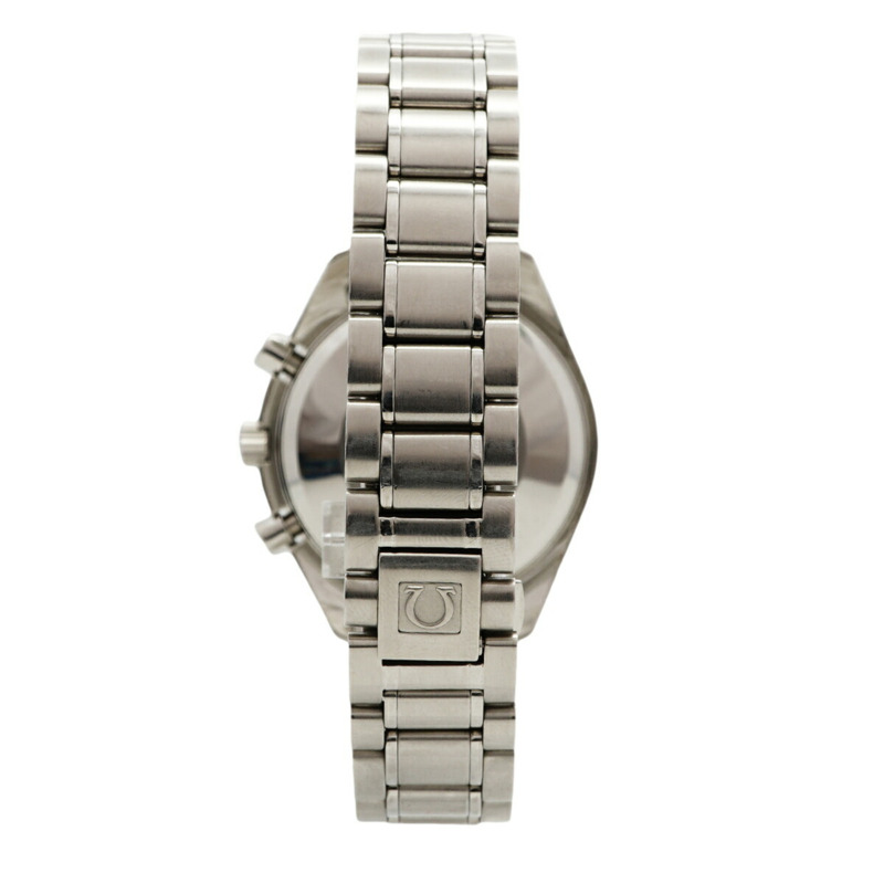 歐米茄超霸系列3513.50黑色錶盤男士腕錶-7