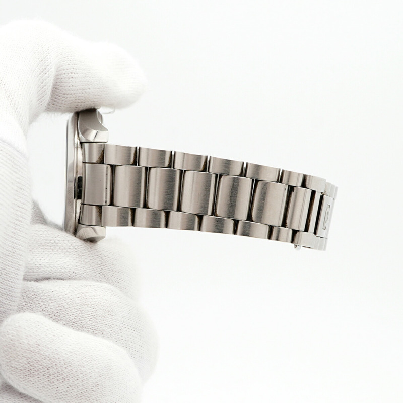 歐米茄海馬系列 2518.50 黑色錶盤男士腕錶-5