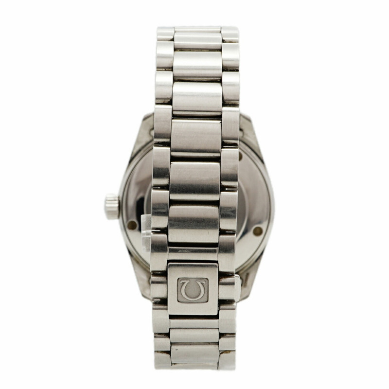 歐米茄海馬系列 2518.50 黑色錶盤男士腕錶-7