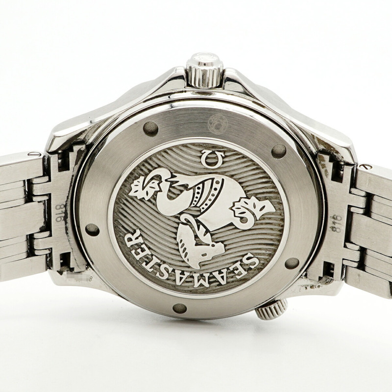 歐米茄海馬系列 212.30.41.20.03.001 海軍藍錶盤男士腕錶-4