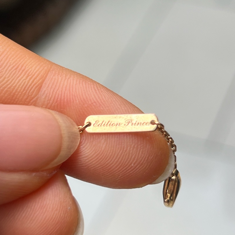 Vca梵克雅寶兩釐米紅花限量項鏈-5