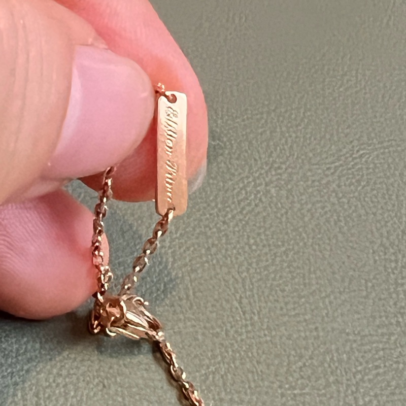 Vca梵克雅寶兩釐米紅花限量項鏈-6