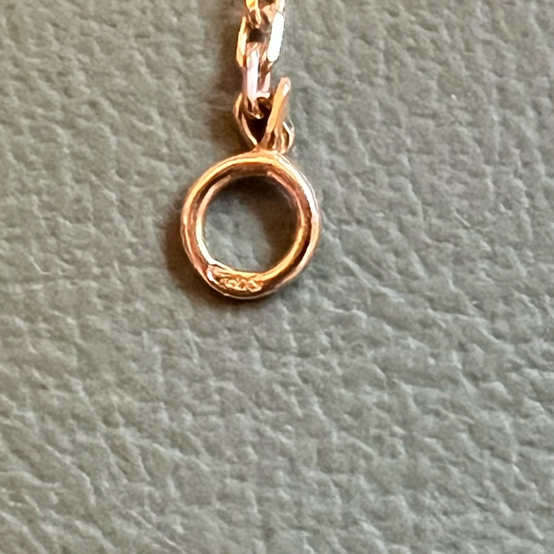 Vca梵克雅寶兩釐米紅花限量項鏈-8