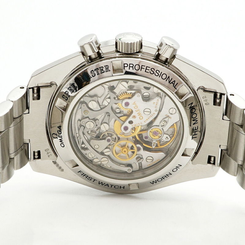 歐米茄超霸系列3570.50黑色錶盤男士腕錶-4