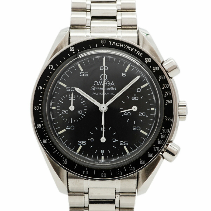 歐米茄超霸系列3510.50黑色錶盤男士腕錶-0