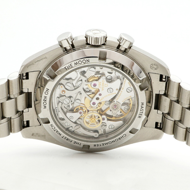 歐米茄超霸系列 310.30.42.50.01.002 黑色錶盤男士腕錶-4