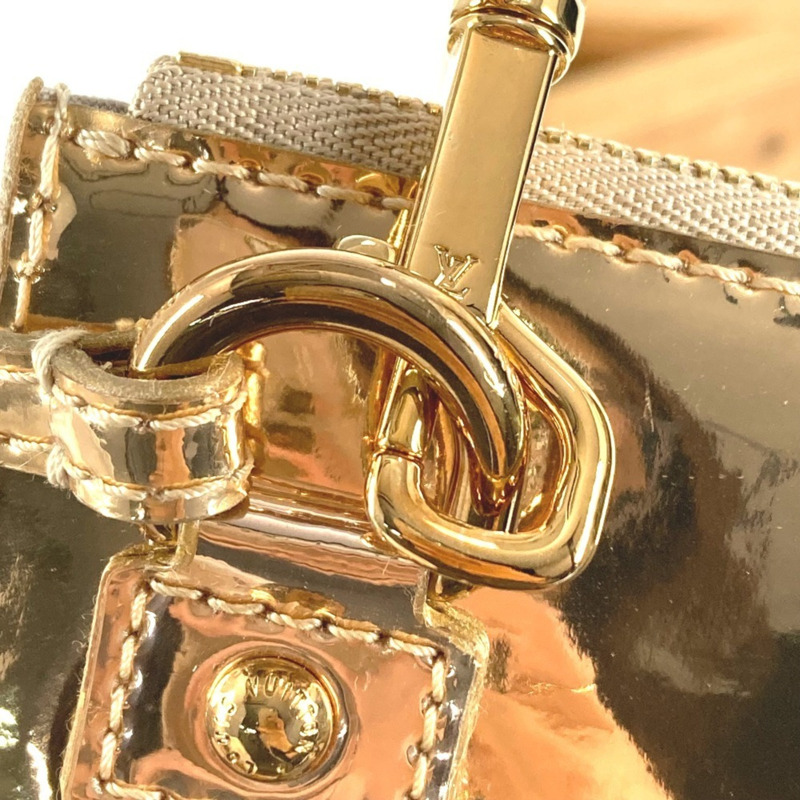 路易威登 M95278 Monogram Miroir Pochette Plat 手提包/肩背包/手拿包 2-Way 皮革 男女 金色-9