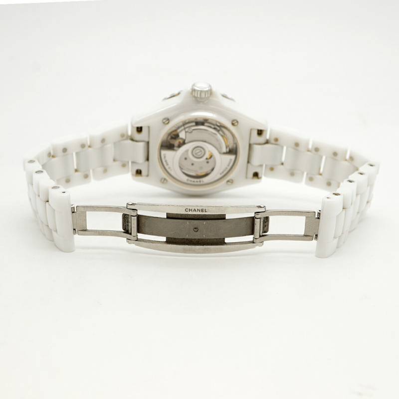 香奈兒 J12 H5705 白色錶盤男士腕錶-3