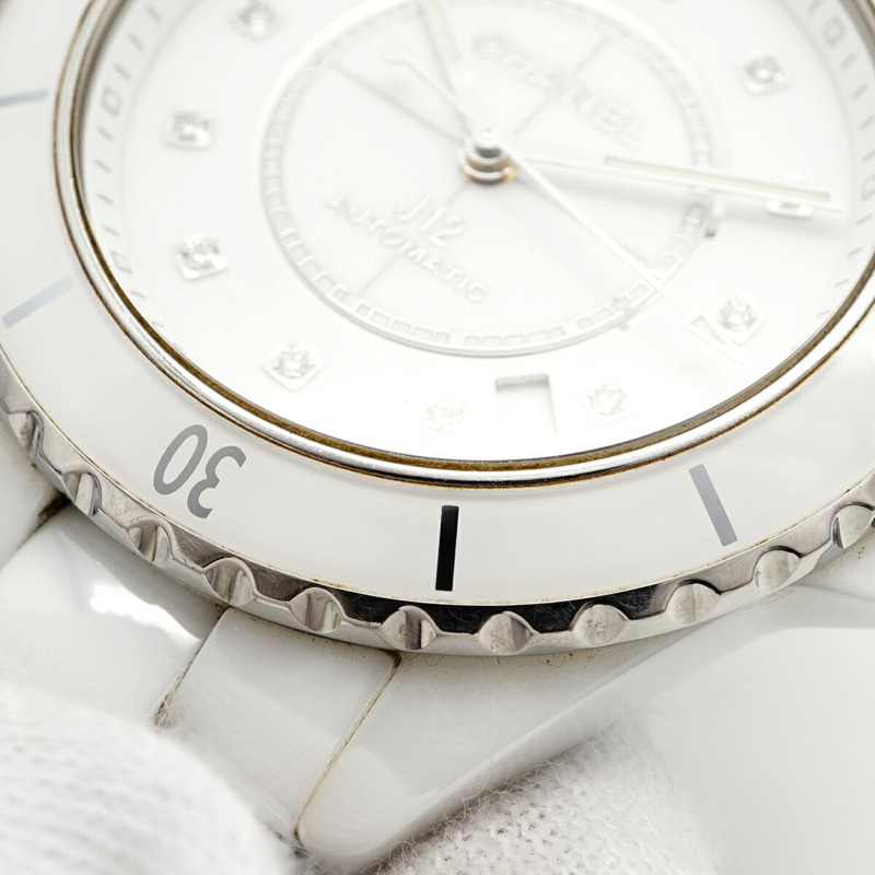 香奈兒 J12 H5705 白色錶盤男士腕錶-6