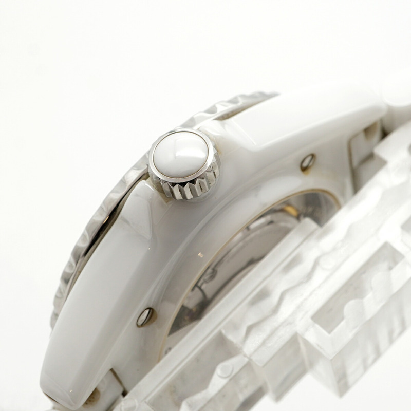 香奈兒 J12 H5705 白色錶盤男士腕錶-8