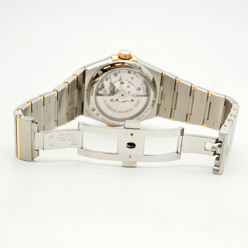 歐米茄星座系列 123.20.38.21.63.001 棕色錶盤男士腕錶-3