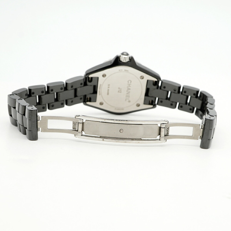 香奈兒 J12 H2571 黑色錶盤小姐腕錶-3