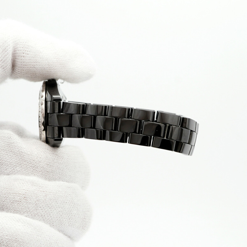 香奈兒 J12 H2571 黑色錶盤小姐腕錶-5