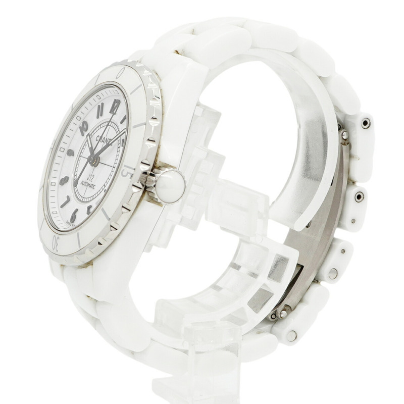 香奈兒 J12 H0970 白色錶盤男士腕錶-1