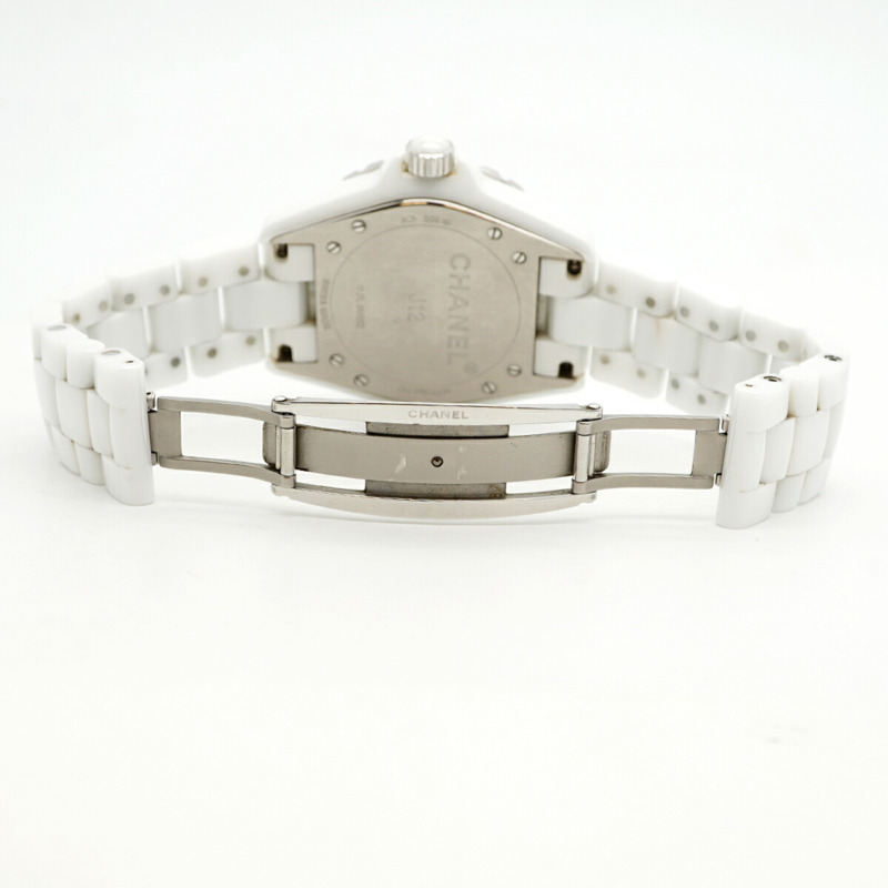 香奈兒 J12 H0970 白色錶盤男士腕錶-3