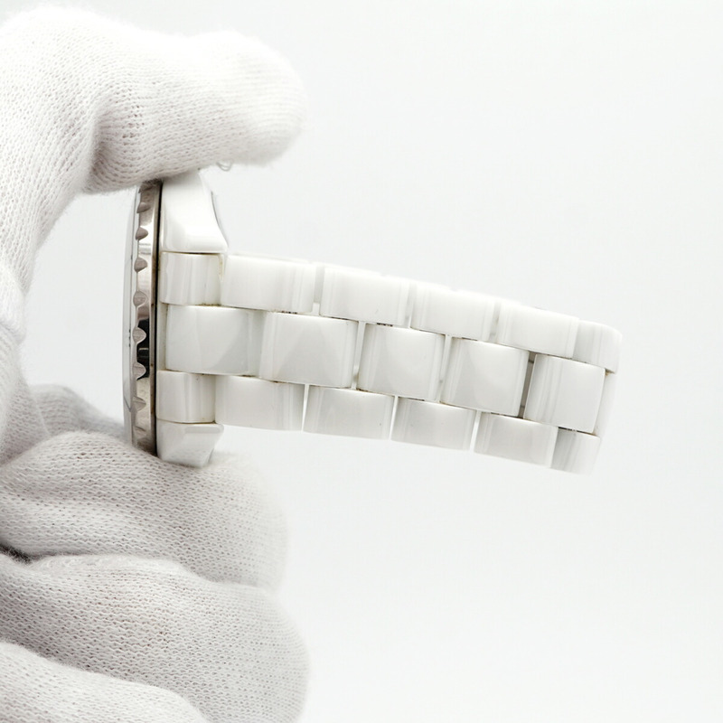 香奈兒 J12 H0970 白色錶盤男士腕錶-5