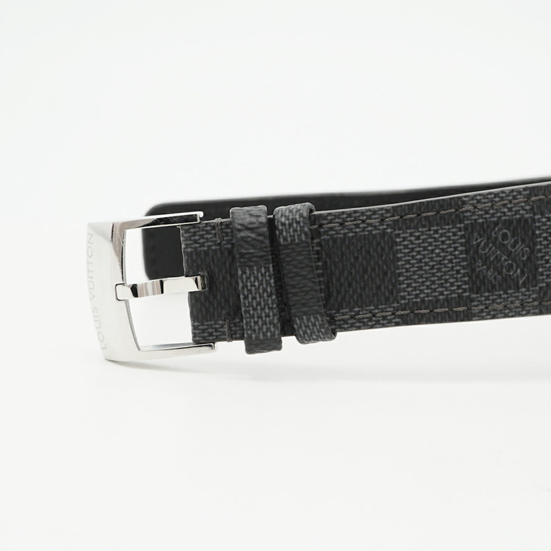 路易威登 Tambour Q1A62 黑色錶盤男士腕錶-3