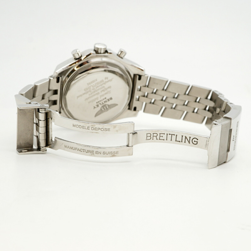 百年靈賓利GT A13362黑色錶盤男士腕錶-3