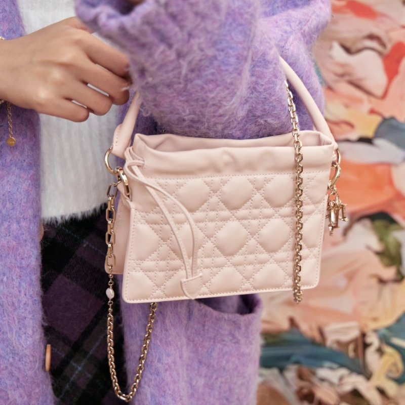 Dior 米色 lady milly 98新配件塵袋-9