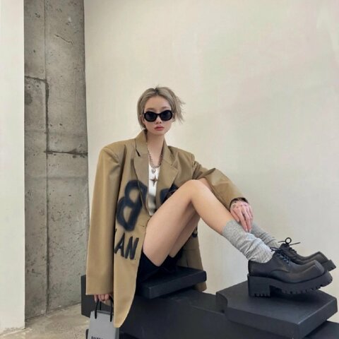 Balenciaga shopping系列 mini手機包12*18*5 99新配件塵袋