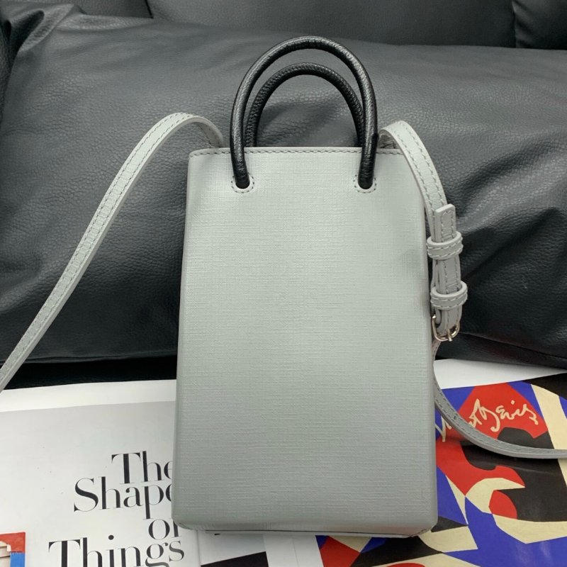 Balenciaga shopping系列 mini手機包12*18*5 99新配件塵袋-6