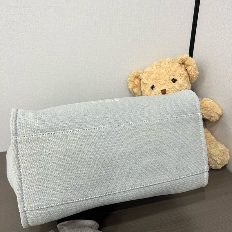 Chanel/香奈兒 baby藍沙灘包 22年芯片 39*30 🈚附件-4