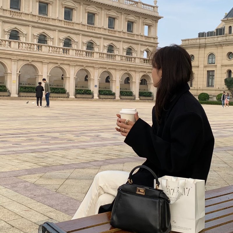 ️Fendi peekaboo小號 23*14*10 98新 配件塵袋-1