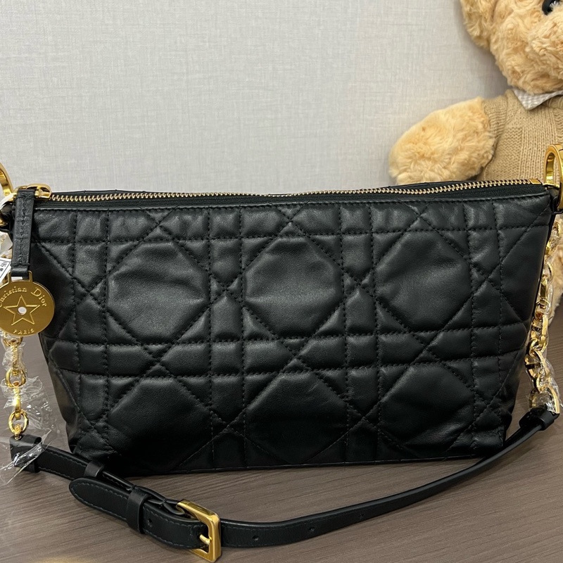 Dior/迪奧 黑金飯盒單肩包 24編碼 22*15🈚附件-0