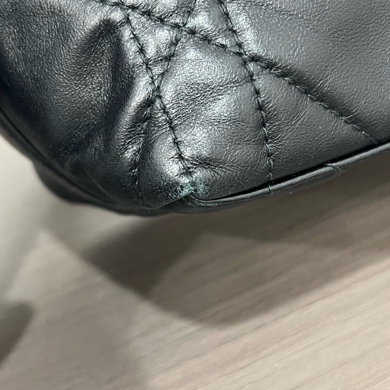 Dior/迪奧 黑金飯盒單肩包 24編碼 22*15🈚附件-6