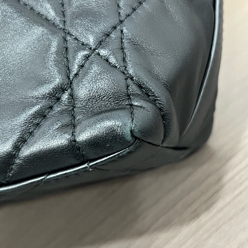 Dior/迪奧 黑金飯盒單肩包 24編碼 22*15🈚附件-13