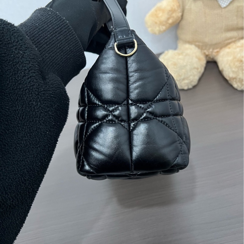Dior/迪奧 黑金飯盒手提包 22編碼 22*12 🈚附件-2