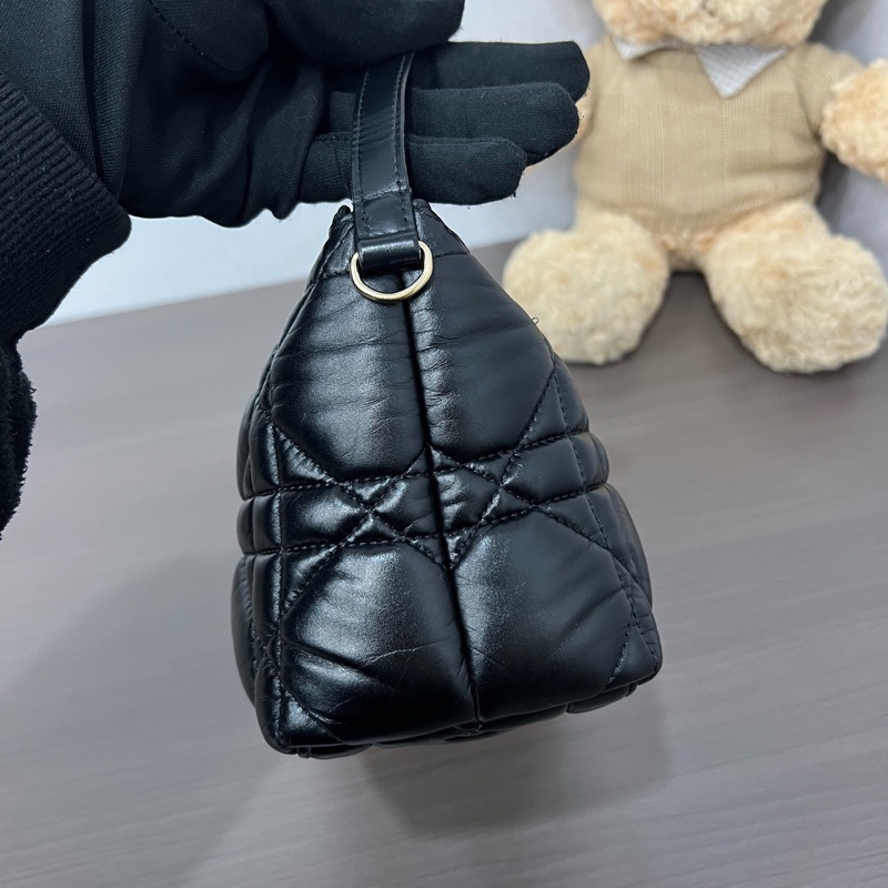 Dior/迪奧 黑金飯盒手提包 22編碼 22*12 🈚附件-3