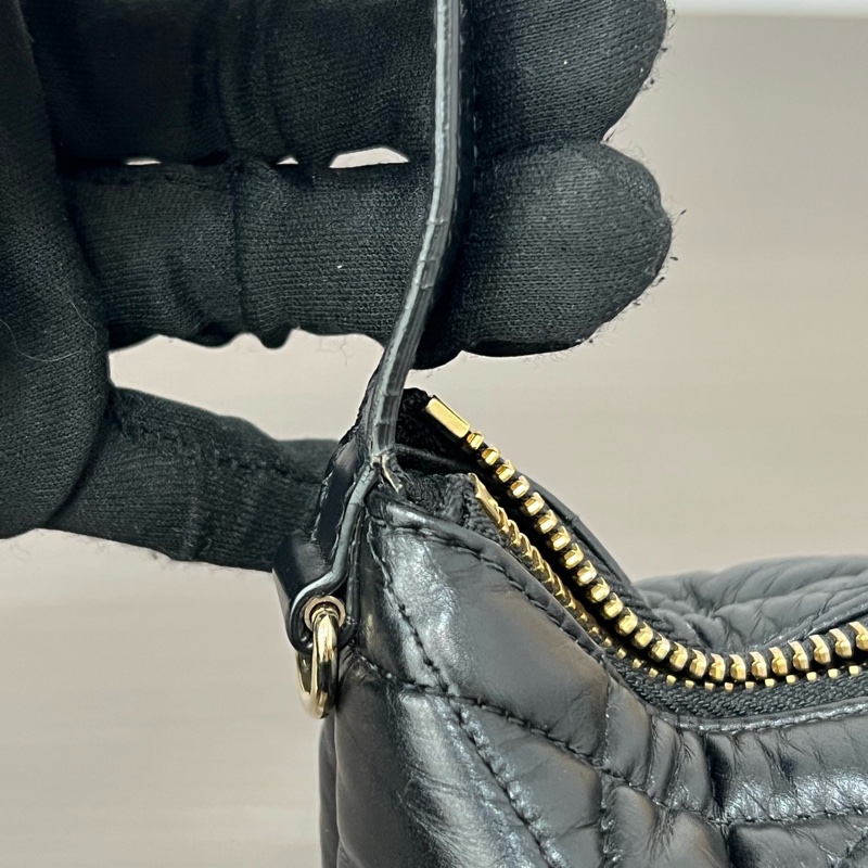 Dior/迪奧 黑金飯盒手提包 22編碼 22*12 🈚附件-11