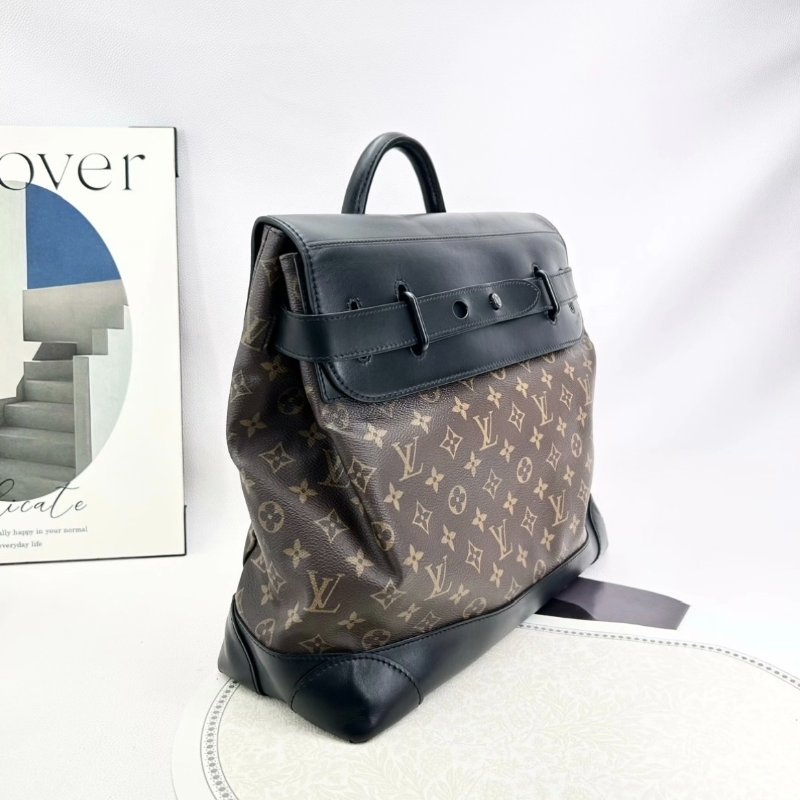 LV 19ss virgil steamer 老花手提斜背包 39*38*15 99 新配件塵袋-2