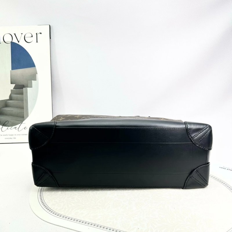 LV 19ss virgil steamer 老花手提斜背包 39*38*15 99 新配件塵袋-5