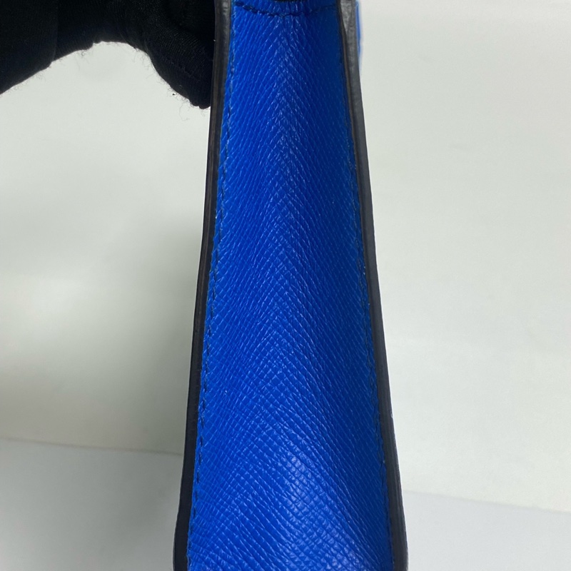 Louis Vuitton • Gaston 經典藍色老花斜背包-10