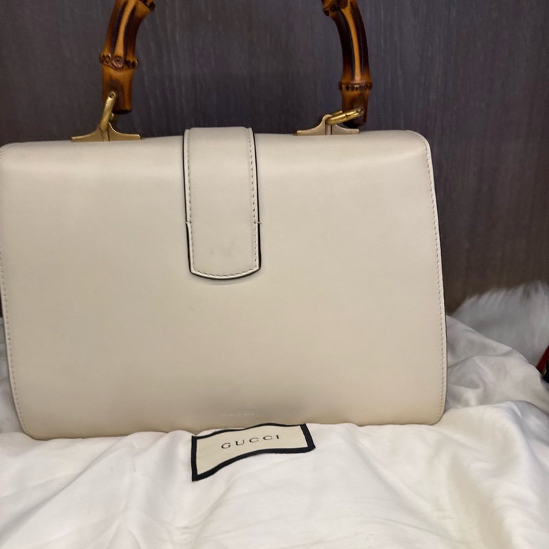 Gucci/古馳 酒神竹節包 黑標022 附件:塵袋-2