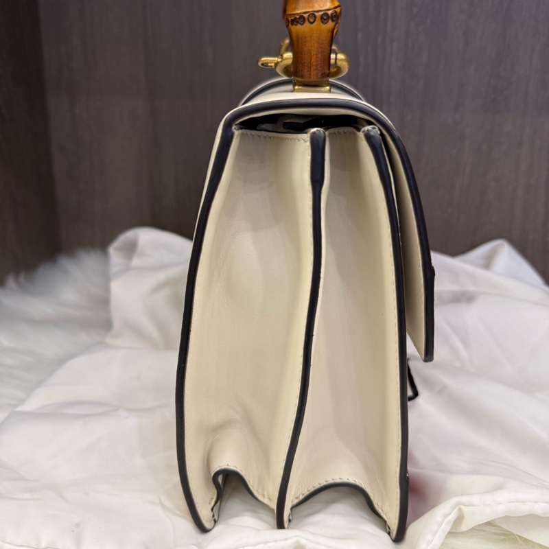 Gucci/古馳 酒神竹節包 黑標022 附件:塵袋-3