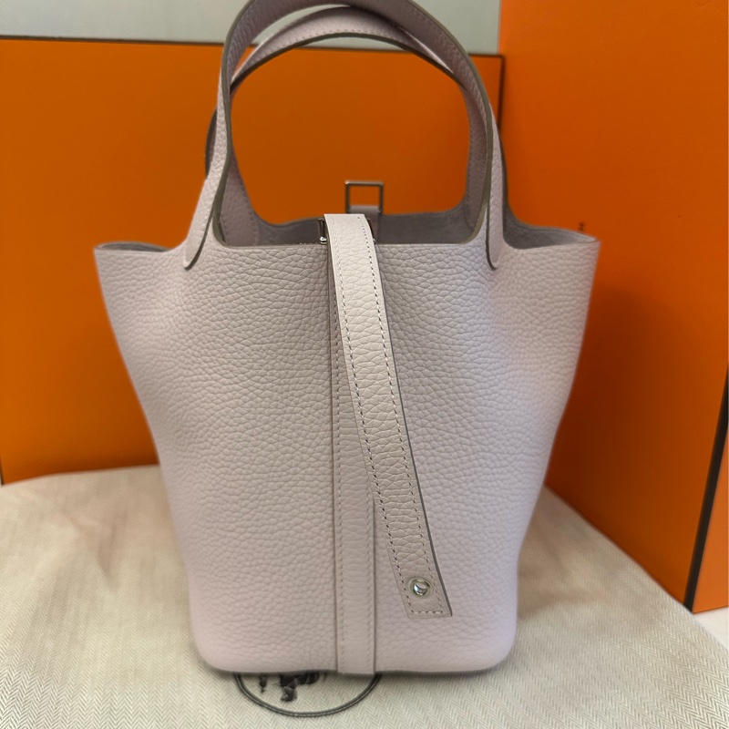 Hermes Picotin 菜籃子 18 夢幻粉-0