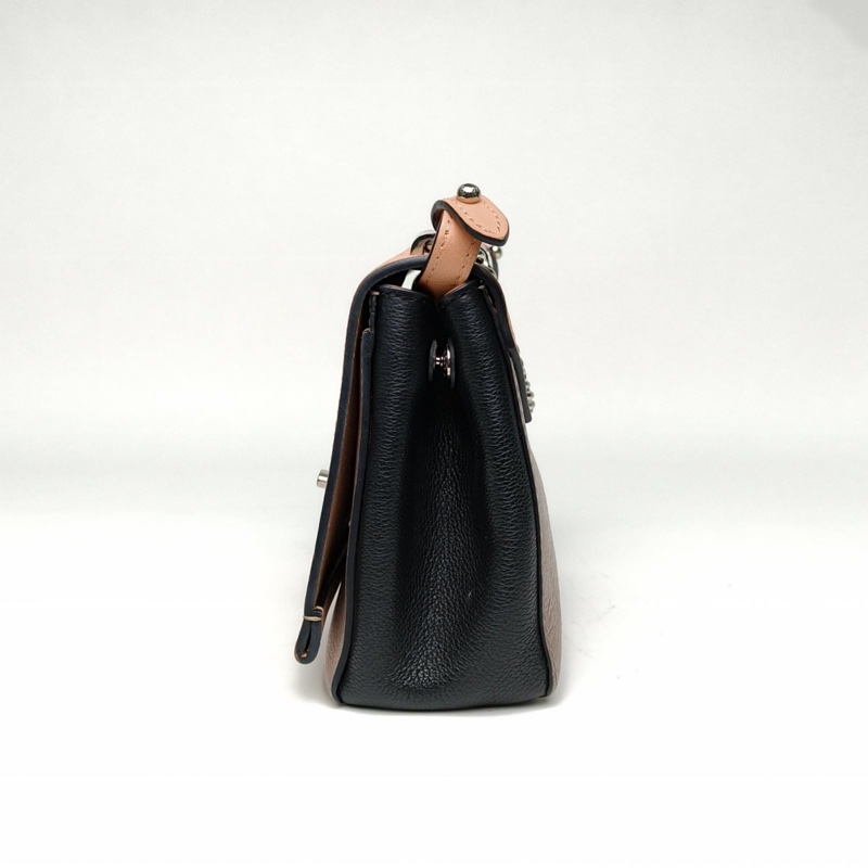 LOUIS VUITTON LockmeIIBB22拼色牛皮銀扣2016-1