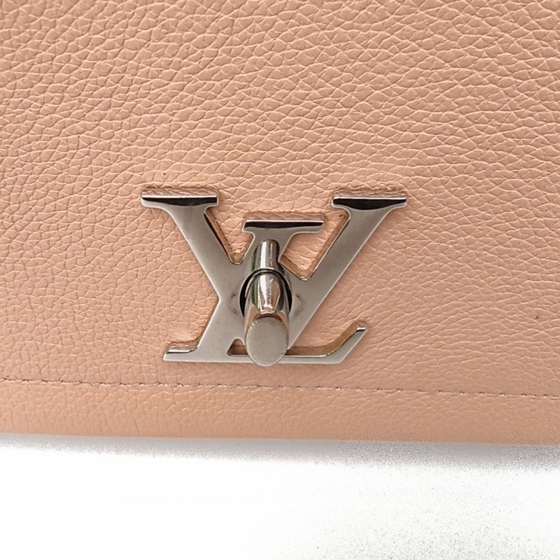 LOUIS VUITTON LockmeIIBB22拼色牛皮銀扣2016-5