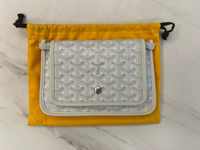 Goyard 白色信封包-0