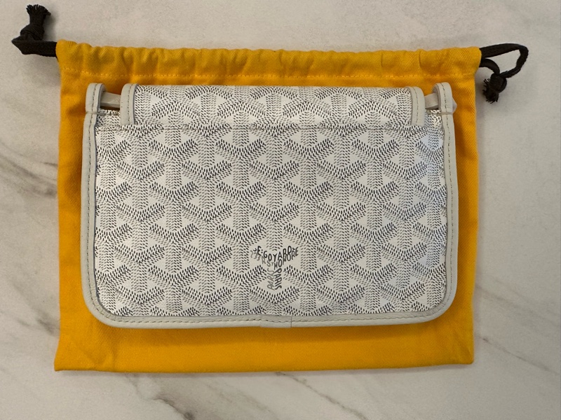 Goyard 白色信封包-1