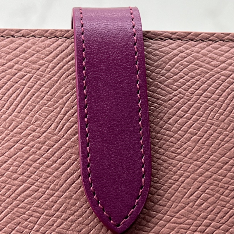 香緹國際精品 914 Celine 粉拼色中夾-2