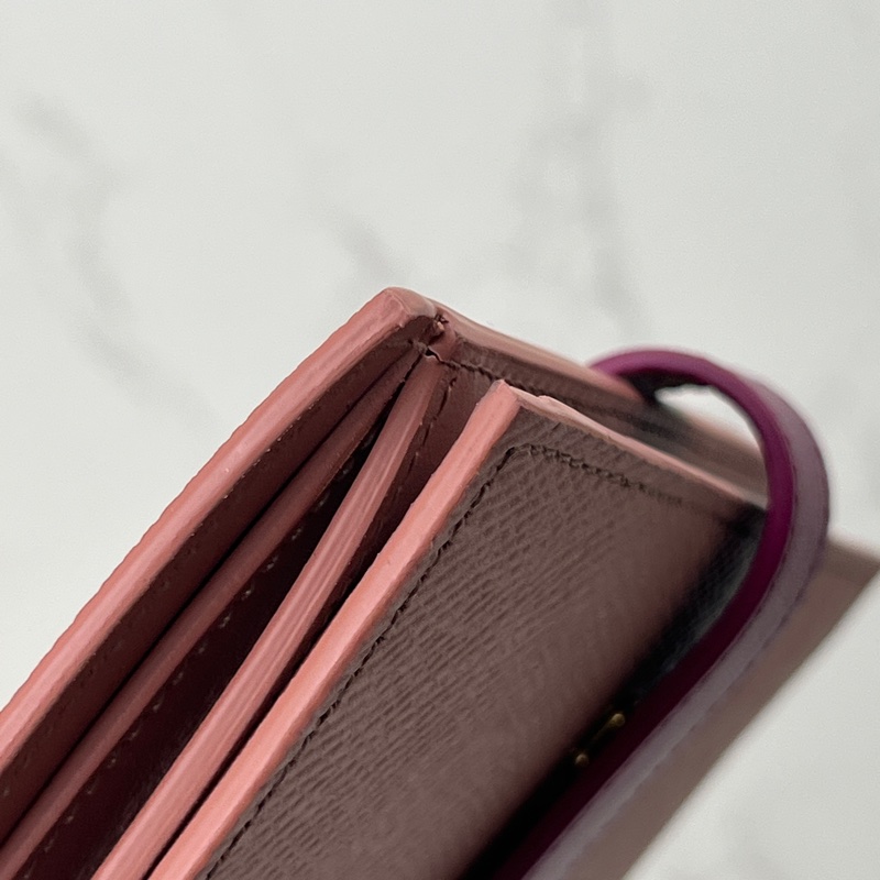 香緹國際精品 914 Celine 粉拼色中夾-5