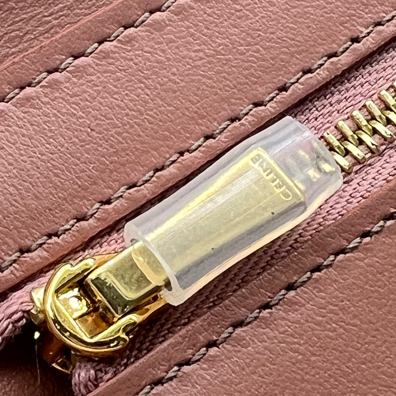 香緹國際精品 914 Celine 粉拼色中夾-9