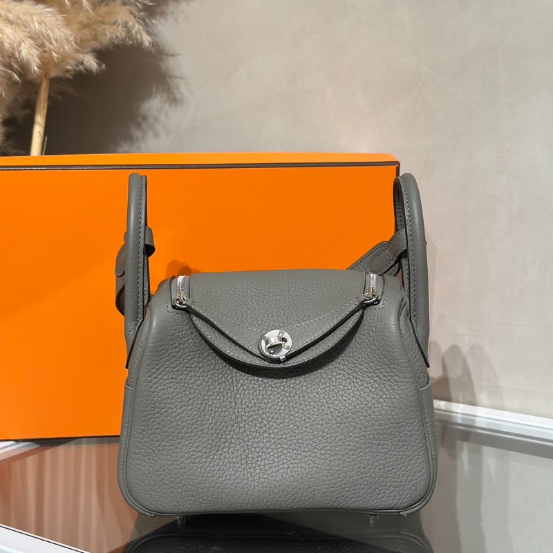 HERMES Mini lindy - 積雨雲灰銀 U-0