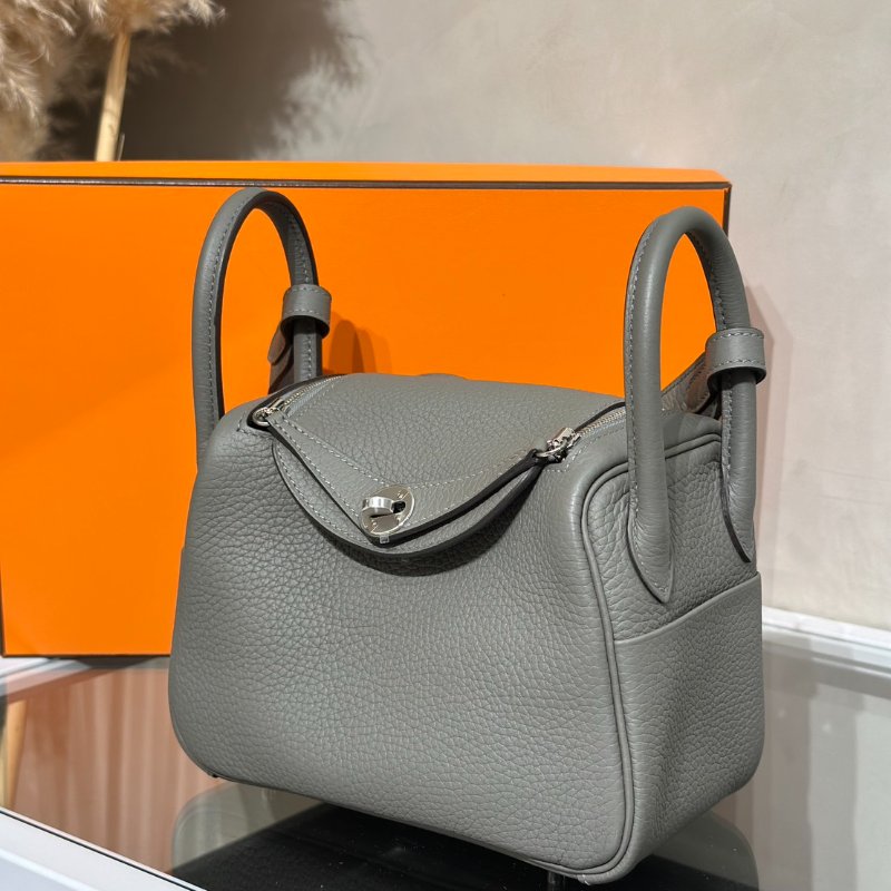 HERMES Mini lindy - 積雨雲灰銀 U-3