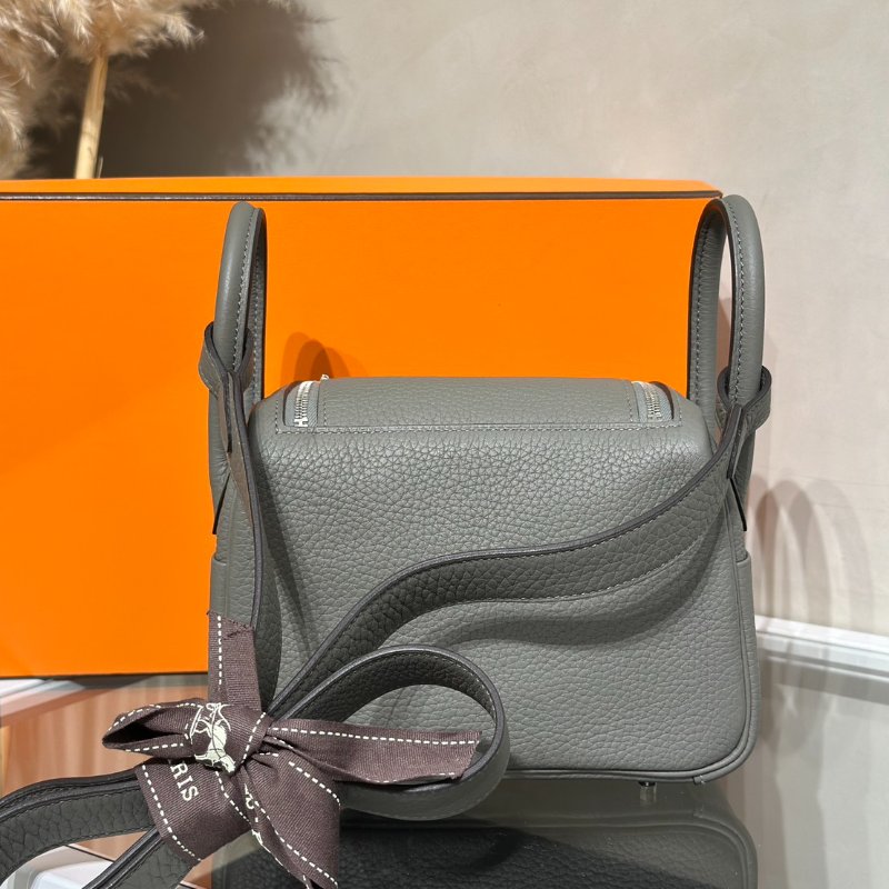 HERMES Mini lindy - 積雨雲灰銀 U-4
