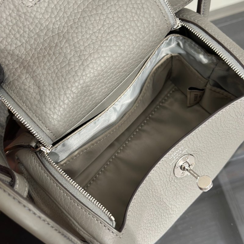 HERMES Mini lindy - 積雨雲灰銀 U-7